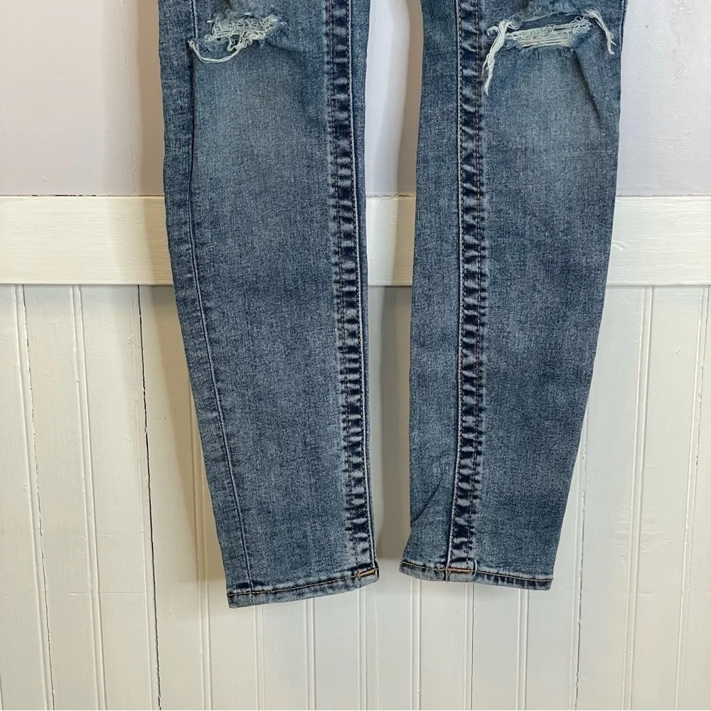 true religion Halle mid-rise super skinny distressed jeans - Picture 2 of 15